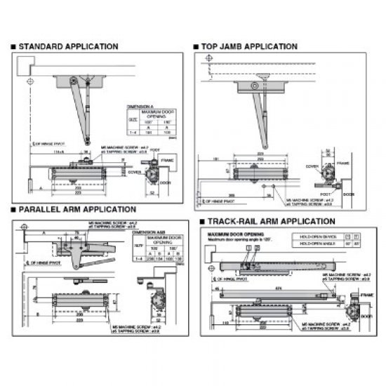 Ryobi Powerglide 1553 Overhead Door Closer Size 3